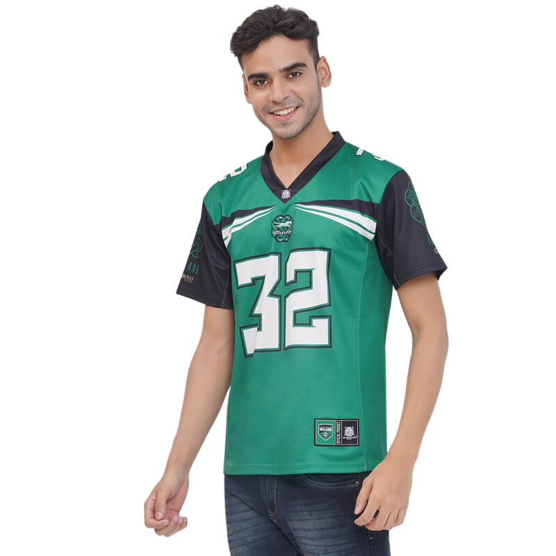 Ireland Official American Football Green Jersey